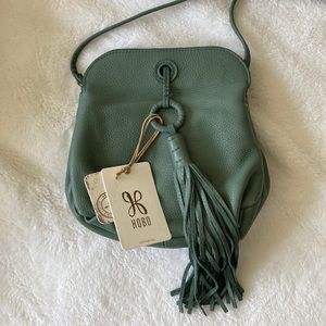 Hobo Crossbody Birdy Purse in Meadow Green